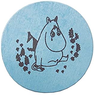 Rakuten - ムーミン/珪藻土コースター ブルー 直径10cm(キャラクター グッズ)