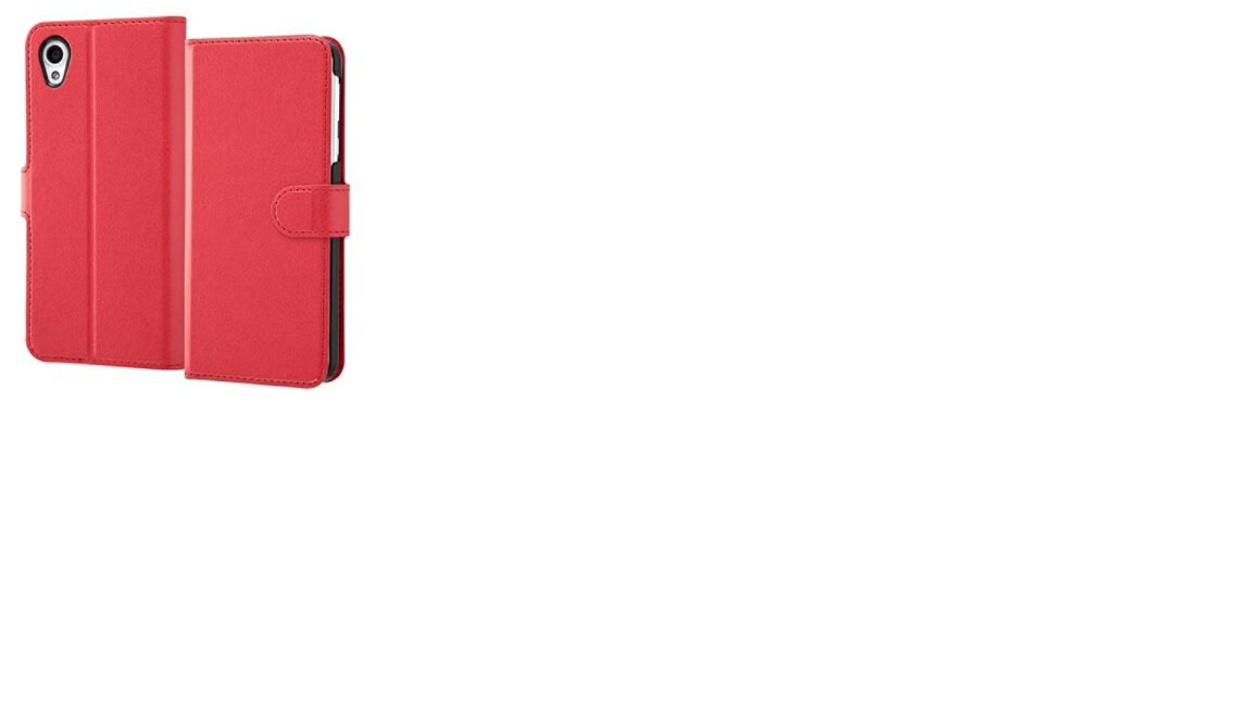 Rakuten - レイアウト AQUOS sense plus用手帳型ケース シンプル マグネット レッド RT-AQSEPELC1/R
