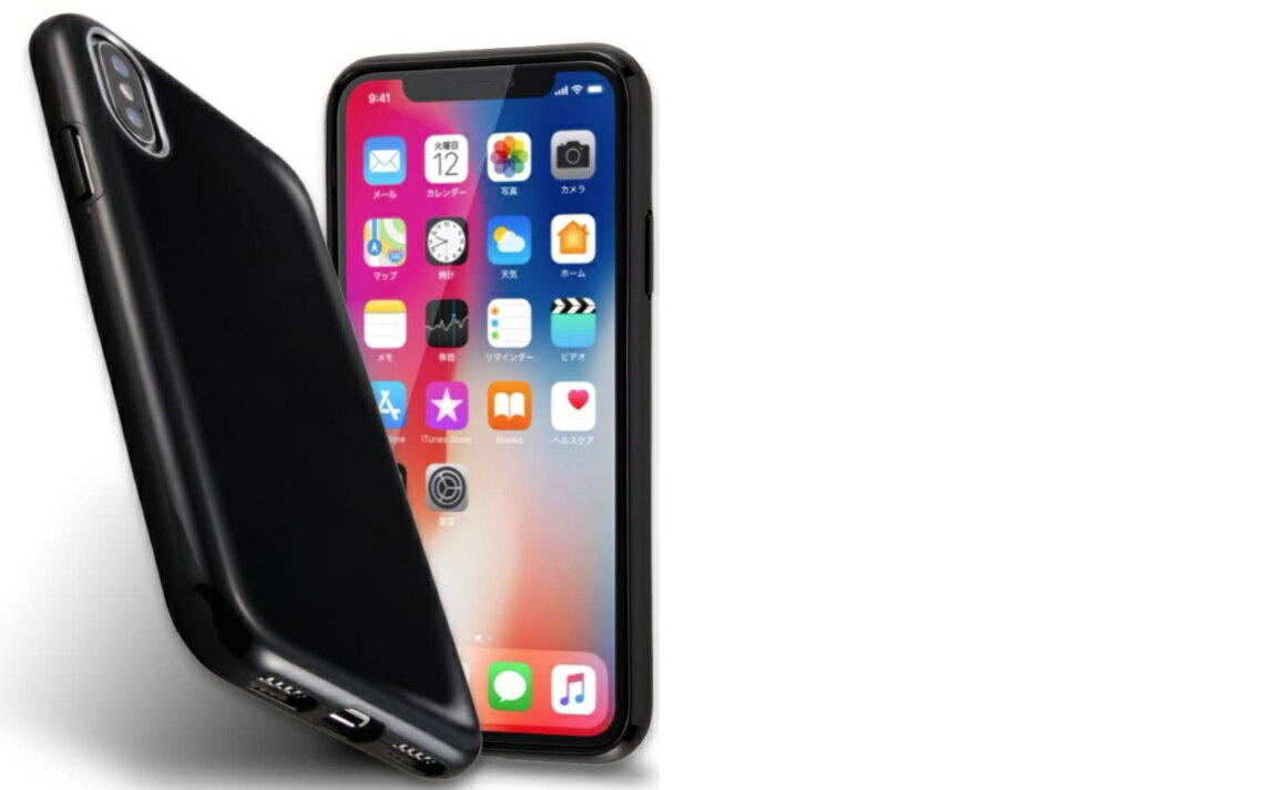 Rakuten - イングレム iPhone XS iPhone X Colorap ブラック IN-P8CP1/B