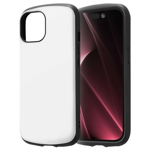 Rakuten - レイ・アウト iPhone 15 ケース Like standard 耐衝撃 カバー ProCa/ホワイト
