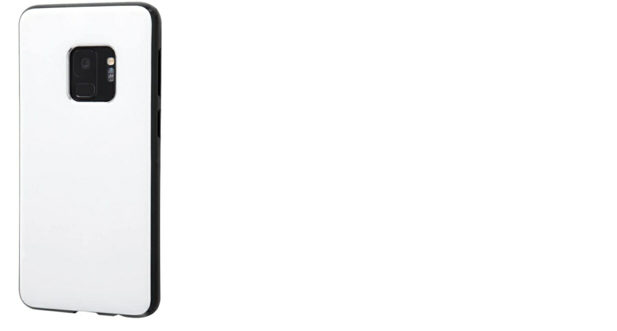 Rakuten - イングレム Galaxy S9 ケース TPUソフトケース 耐衝撃 Colorap/ホワイト