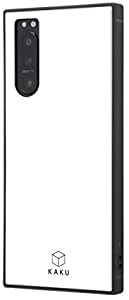 Rakuten - イングレム IQ-XP5M2K3TB/W 耐衝撃ハイブリッドケース KAKU ホワイト 〔Xperia 5 II用〕