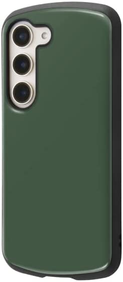 レイ・アウト Galaxy S23 au SCG19 docomo SC-51D 耐衝撃ケース ProCa/オリーブ RT-GS23AC3/OV
