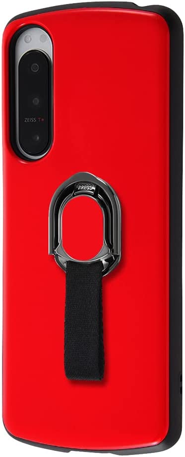 Rakuten - レイ・アウト Xperia 5 IV ケース SO-54C SOG09 耐衝撃 ケース カメラ保護 Proca + TailRing/レッド