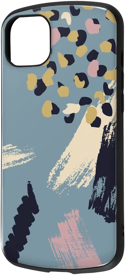Rakuten - イングレム iPhone 14 Plus ケース 耐衝撃 ケース MiA-collection/モダン/ブルー