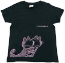 11ぴきのねこ ハグ オーガニックキッズTシャツ ブラック 110cm(キャラクターグッズ)(4)