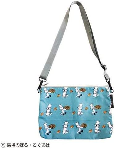 11ぴきのねこ ボディバッグ ブルー H18×W27×マチ4cm(キャラクターグッズ)