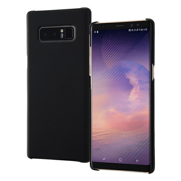 Rakuten - レイ・アウト Galaxy Note8（SC-01K/SCV37) スマホケース RT-GN8C4/B ブラック