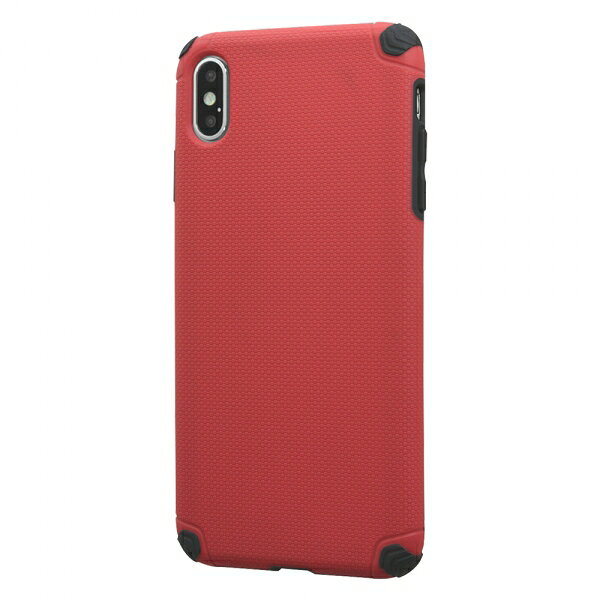 Rakuten - レイ・アウト iPhone XS Max用 耐衝撃ケース 耐衝撃ケース CrashResist+（レッド） RT-P19SC3/R