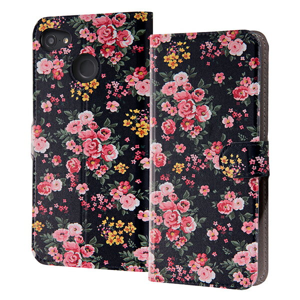Rakuten - イングレム　FREETEL RAIJIN 専用 スマホケース (手帳型ケース) オリジナルデザイン 花柄1　IJ-FRAJLC/AK068
