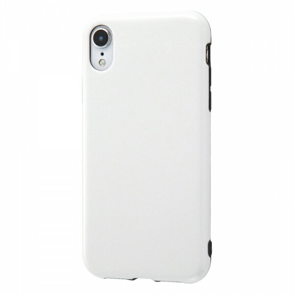 Rakuten - イングレム iPhone XR TPUソフトケース Colorap ラメ/ホワイト IN-P18CP1L/W