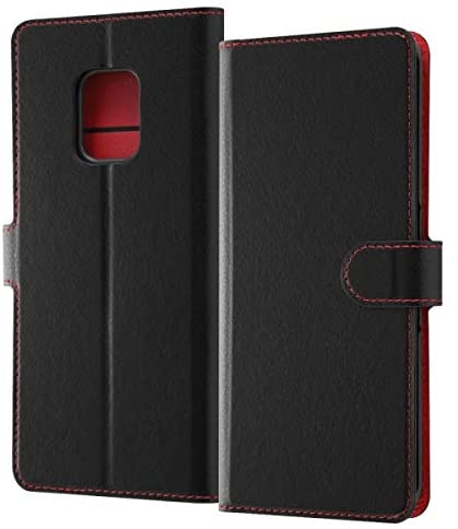 Rakuten - レイアウト arrows 5G用手帳型ケース ブラック/レッド RT-AR5GELC1/BR