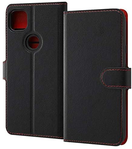 Rakuten - レイアウト Google Pixel 4a用手帳型ケース ブラック/レッド RT-GP4ATLC1/BR