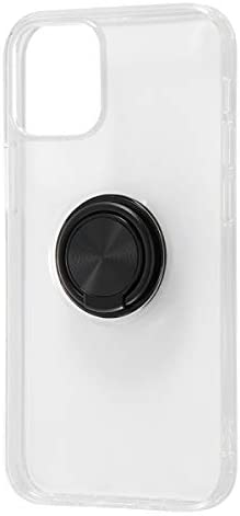 Rakuten - レイアウト iPhone 12 mini 5.4インチ対応 TPUソフト リング付 ブラック RT-P26TC30/BM