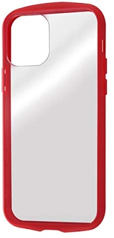 Rakuten - レイアウト iPhone 12/12 Pro 6.1インチ対応 耐衝撃ハイブリッド Puffull レッド RT-P27CC14/CRM