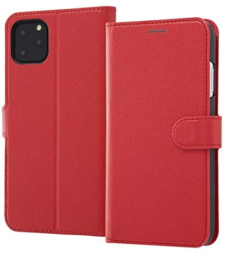 Rakuten - レイ・アウト iPhone 11 Pro Max用 手帳型ケース シンプル マグネット（レッド）ray-out RT-P22ELC1/R