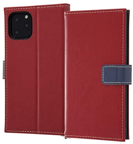 Rakuten - レイ・アウト RT-P23TBC6/RN(レッド/ネイビー) iPhone 11 Pro用ケース 耐衝撃 手帳レザ