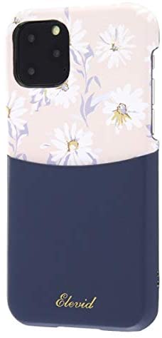 Rakuten - レイ・アウト RT-P23EVC3/DN(ダークネイビー) iPhone 11 Pro用ケース オープンレザー 花