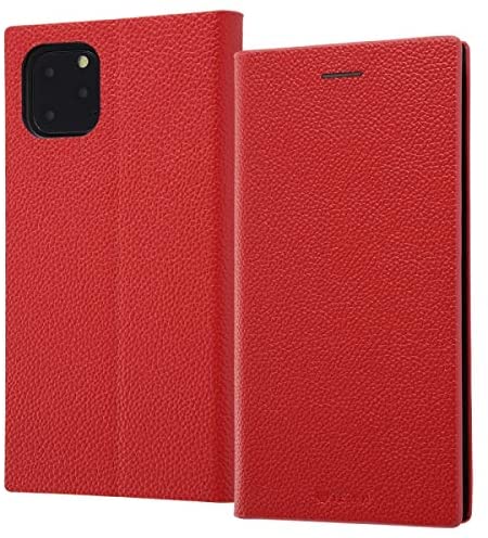 Rakuten - レイアウト iPhone 11 Pro Max用耐衝撃 手帳 レザー スマホケース TETRA S レッド RT-P22TBC1/R