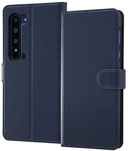 Rakuten - レイ・アウト RT-AQR5GELC1/DN(ダークネイビー) AQUOS R5G用 手帳型カバー 横開きタイプ