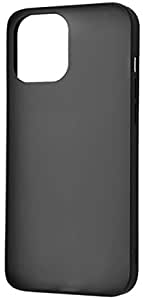 Rakuten - レイアウト iPhone 12 Pro Max 6.7インチ対応耐衝撃マットハイブリッド Sarafit ブラック RT-P28BS3/B