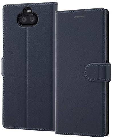 Rakuten - レイ・アウト Xperia 8（SOV42）用 手帳型ケース シンプル マグネット スリープ機能対応（ダークネイビー）ray-out RT-RXP8ELC3/DN