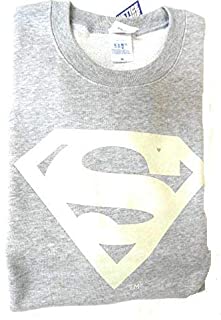 DCコミック トレーナー スーパーマンロゴ(キャラクター グッズ)