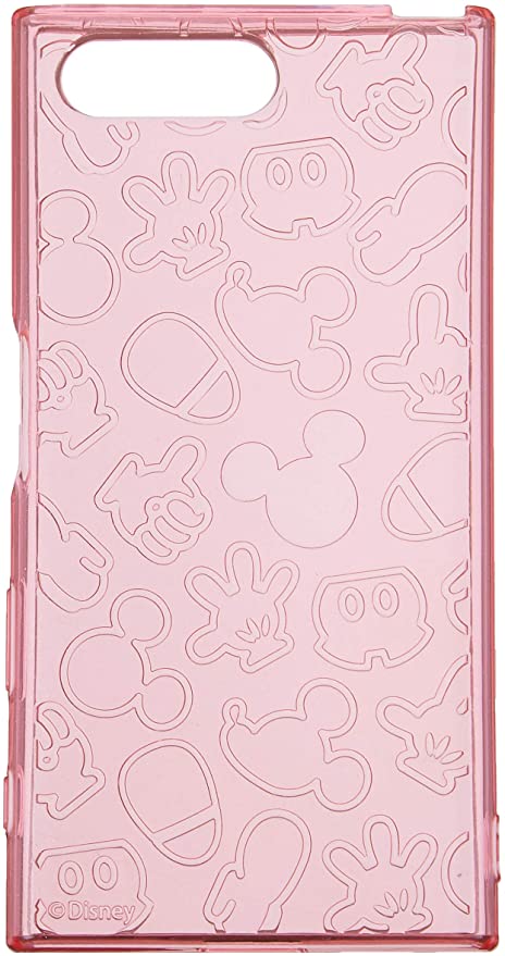 Rakuten - レイ・アウト Xperia X Compact ケース ディズニー/TPUソフトキラキラ/ミッキー・ピンク RT-RDXPXCA/MKP(キャラクターグッズ)