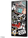 AQUOS sense2 /『ディズニーキャラクター/ミッキー』/耐衝撃ガラスケース KAKU/『Collage/ブラック』_01(キャラクターグッズ)(2)