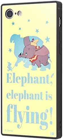 Rakuten - ディズニー iPhone SE（第2世代）/iPhone 8 / iPhone 7 ハイブリッド ケース カバー KAKU 耐衝撃 衝撃吸収 [ ストラップ ホール 付き 通し穴 ] スクエア 軽量 かわいい オシャレ トリプルハイブリッド 『ダンボ/Famous scene』 IQ-DP7K3B/DB003(キャラクターグッズ)