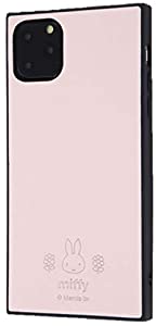 Rakuten - iPhone 11 Pro Max 耐衝撃オープンレザーケース KAKU ミッフィー ピンク(キャラクターグッズ)