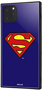 Rakuten - iPhone 11 Pro Max ケース, カバー スーパーマン 耐衝撃 ストラップ ホール付き ハイブリッドケース KAKU/スーパーマンロゴ IQ-WP22K3TB/SM001(キャラクターグッズ)