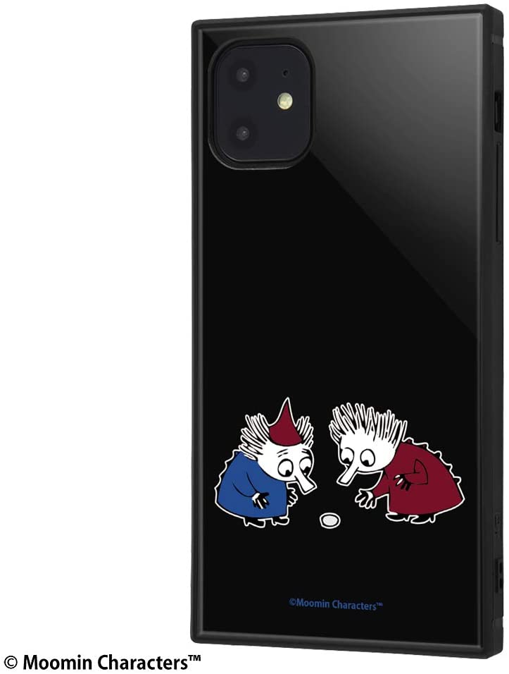 Rakuten - イングレム iPhone 11 ケース ムーミン 耐衝撃ハイブリッドケース KAKU 衝撃吸収 かわいい おしゃれ [ ストラップ ホール 付き 通し穴 ] 軽量 トフスランとビフスラン IQ-AP21K3TB/MT024(キャラクターグッズ)
