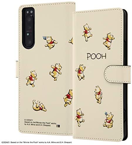 Rakuten - Xperia 1 II 『ディズニーキャラクター』/手帳型アートケース マグネット/くまのプーさん_018(キャラクターグッズ)