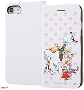 Rakuten - iPhone 8/7 /ムーミン/手帳型ケース マグネットタイプ/みず玉_ピンクIJ-AP7SLC3W/MT004(キャラクターグッズ)