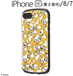 Rakuten - iPhone SE(第2世代)/8/7 『ディズニーキャラクター』/耐衝撃ケース MiA/『プルート/総柄』(キャラクターグッズ)