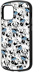 Rakuten - iPhone 12 mini ディズニー キャラクター 耐衝撃 ケース カバー MiA [ ストラップ ホール 付き ] 防塵加工 傷に強い/ミニーマウス/総柄(キャラクターグッズ)