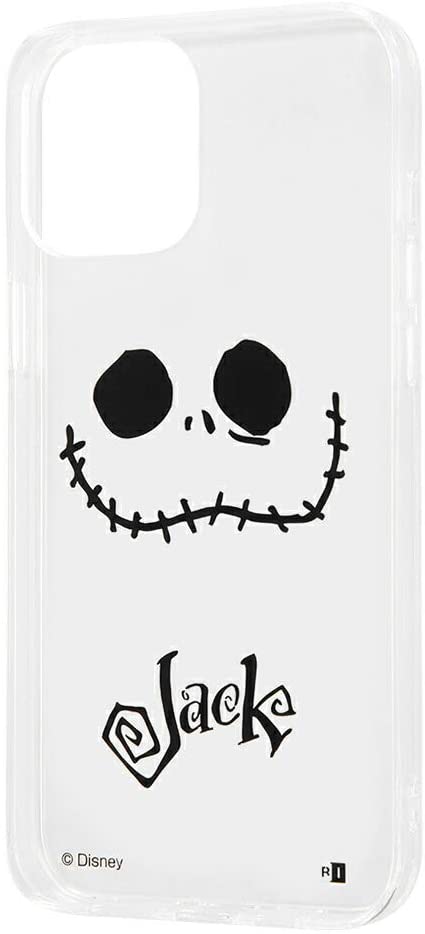 Rakuten - iPhone 12 Pro Max 『ディズニーキャラクター』/ハイブリッドケース カバー Clear Pop 傷に強い 2H ストラップホール付き/『ジャック』(キャラクターグッズ)