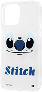 Rakuten - iPhone 12 Pro Max 『ディズニーキャラクター』/ハイブリッドケース カバー Clear Pop 傷に強い 2H ストラップホール付き/『スティッチ』(キャラクターグッズ)