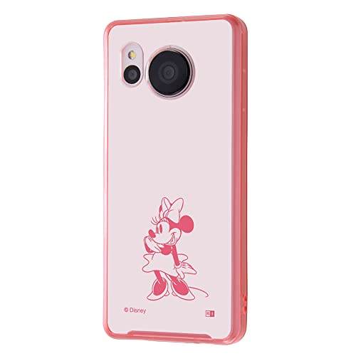 Rakuten - レイ・アウト AQUOS sense7 ケース SH-53C SHG10 SH-M24 ディズニー キャラクター 耐衝撃 ハイブリッド ケース Charaful/ミニー マウス(キャラクターグッズ)
