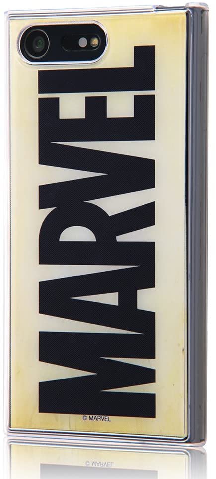 Rakuten - イングレム Xperia Xcompact MARVEL/TPU スマホケース OTONA/ロゴ IJ-RMVXPXCTP/MVL004(キャラクターグッズ)