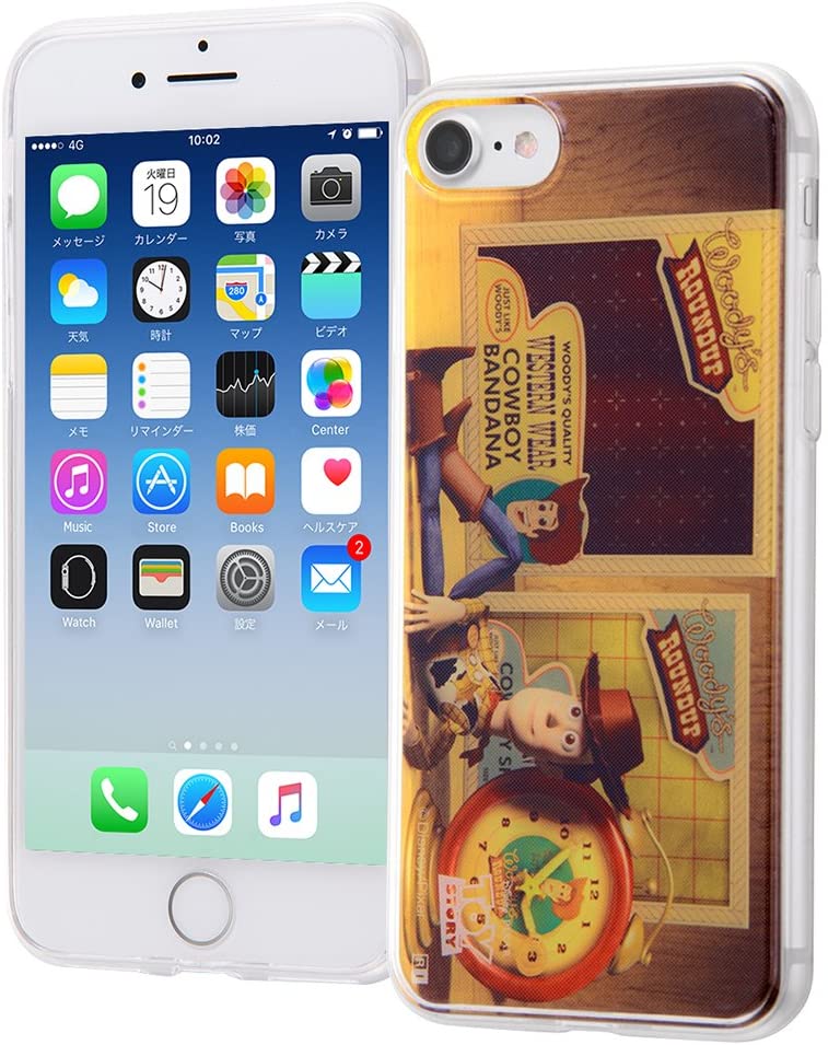 Rakuten - ディズニー iPhone SE（第2世代）/iPhone 8/7 ハイブリッド ケース耐衝撃 [ TPU スマホケース 背面パネル ] 軽量 トイ・ストーリー3 名場面 IJ-DP7TP/TY003(キャラクターグッズ)