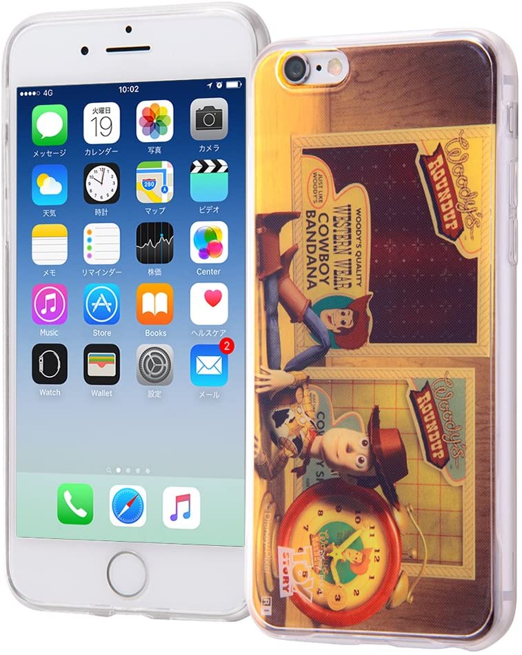 Rakuten - iPhone 6/6s ケース ディズニー 名場面シリーズ TPU スマホケース 背面パネル/トイ・ストーリー3(キャラクターグッズ)