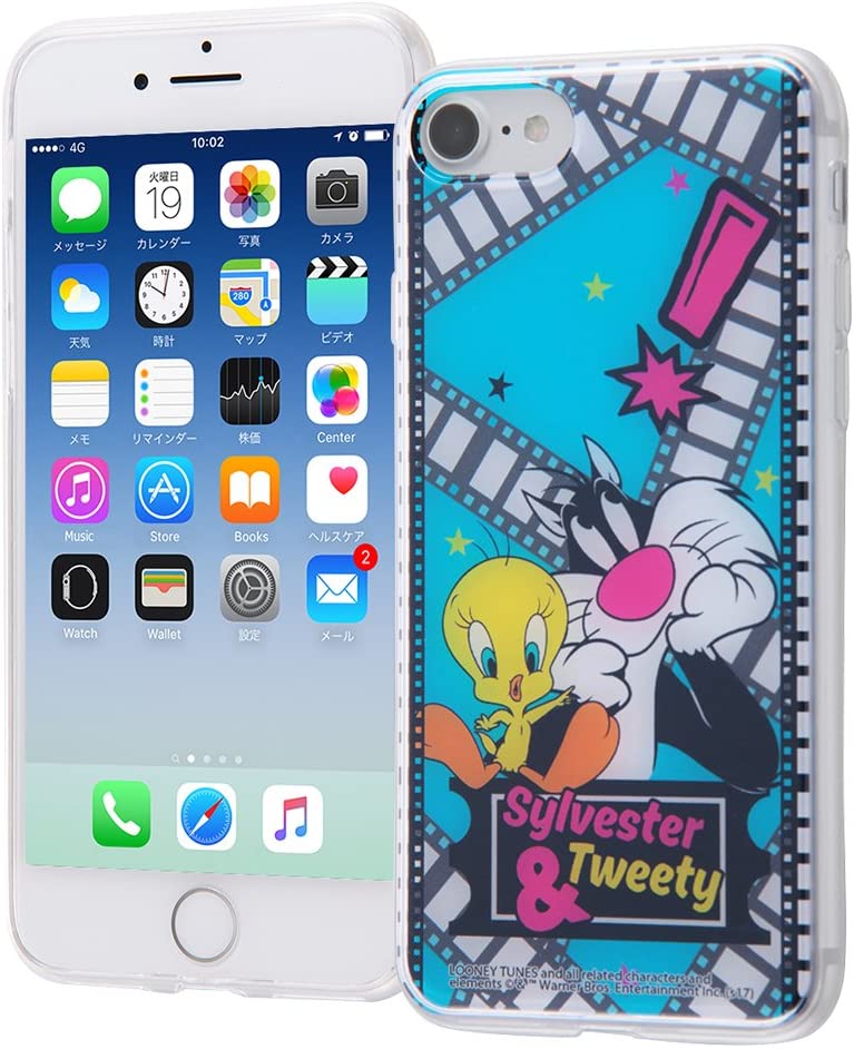 Rakuten - ルーニー・テューンズ iPhone SE（第2世代）/iPhone 8/7 ハイブリッド ケース耐衝撃 [ TPU スマホケース 背面パネル ] 軽量 ルーニー・テューンズ19 IJ-WP7TP/LN019(キャラクターグッズ)