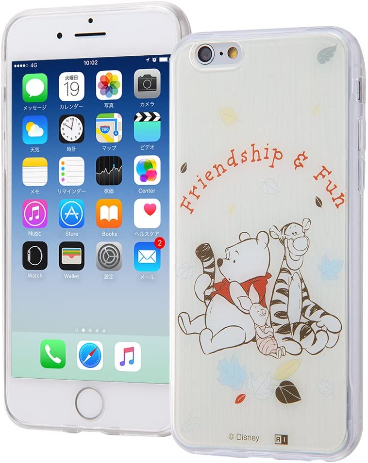 Rakuten - iPhone 6/6s ディズニーキャラクター/TPU スマホケース 背面パネル/くまのプーさん20(キャラクターグッズ)