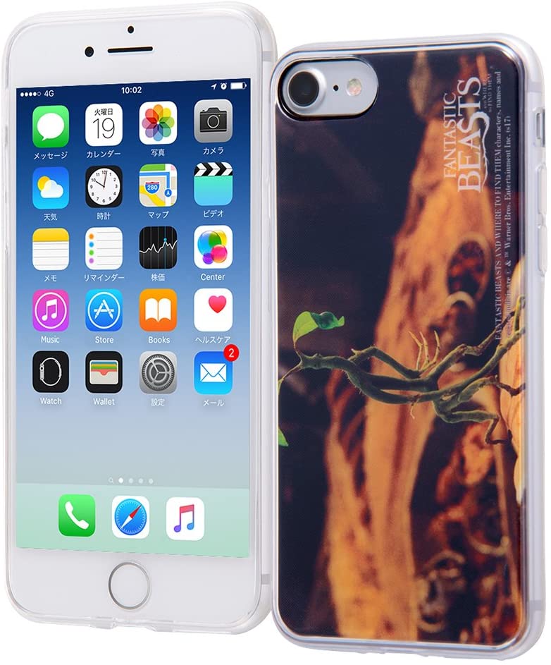 Rakuten - ハリーポッター iPhone SE（第2世代）/iPhone 8/7 ハイブリッド ケース耐衝撃 [ TPU スマホケース 背面パネル ] 軽量 ファンタスティック・ビースト16 IJ-WP7TP/FB016(キャラクターグッズ)