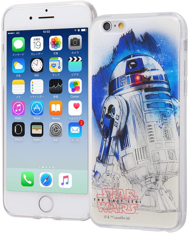 Rakuten - iPhone 6/6s 『スター・ウォーズ/最後のジェダイ』/TPU スマホケース 背面パネル/『スター・ウォーズ』_22(キャラクターグッズ)