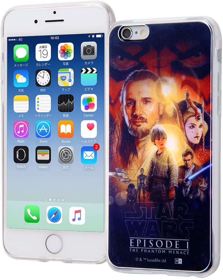 Rakuten - iPhone 6/6s 『スター・ウォーズ エピソード1／ファントム・メナス』/TPU スマホケース 背面パネル/『スター・ウォーズ』_30(キャラクターグッズ)