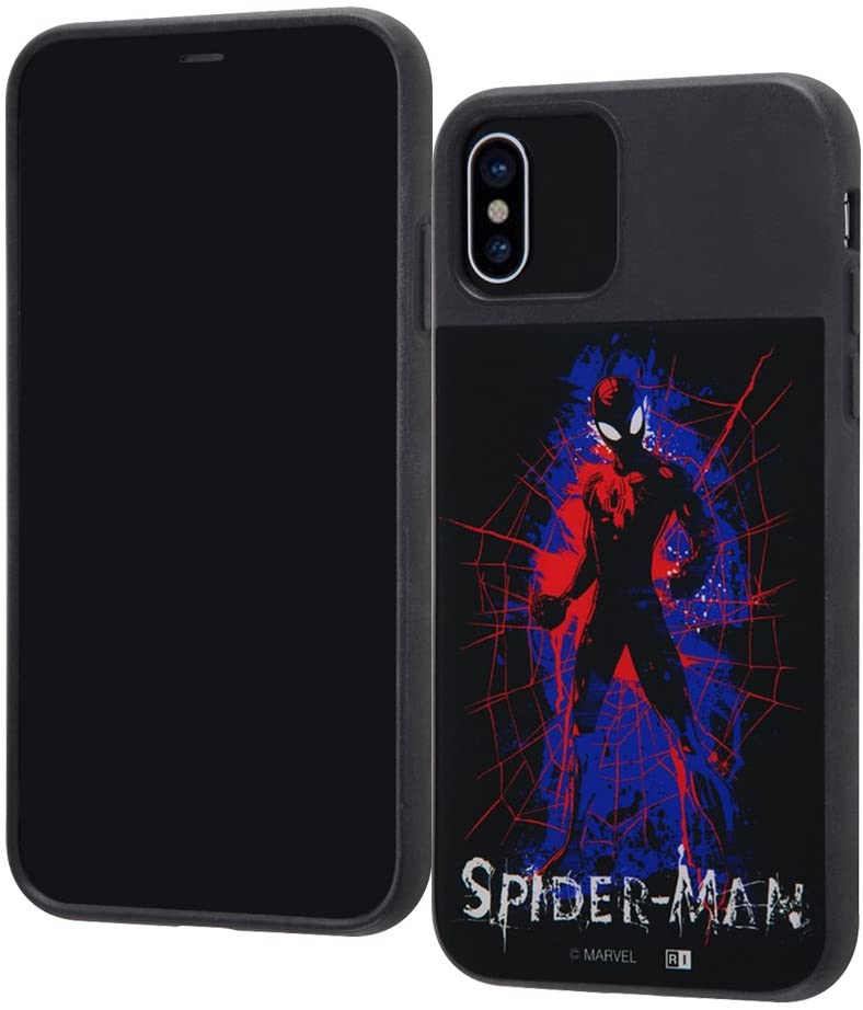 Rakuten - iPhone X ケース/MARVEL/耐衝撃ケースキャトル パネル/『スパイダーマン』_1(キャラクターグッズ)