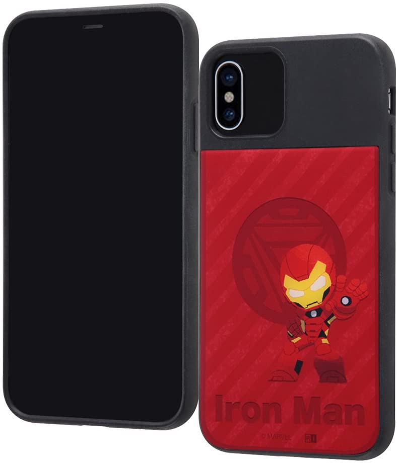 iPhone X P[X/MARVEL/ϏՌP[XLg pl/wACA}x_1(LN^[ObY)